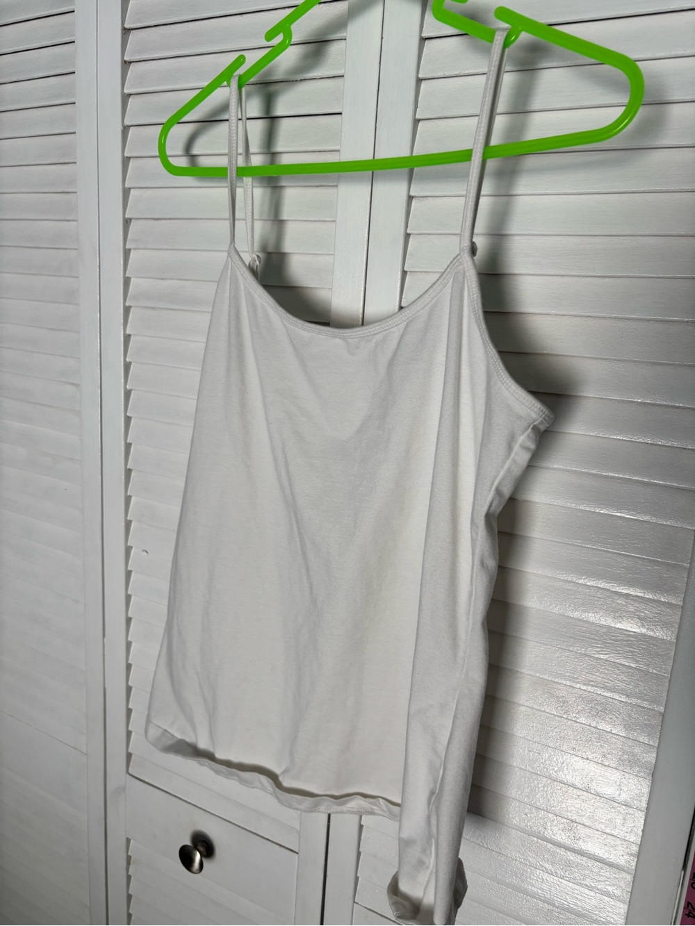 Sonoma White Spaghetti Strap Camisole